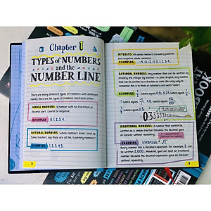 Sách Everything you need to ace Maths sổ tay toán học