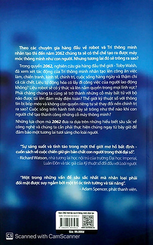 Sách Năm 2062 -Thời Đại Của Trí Thông Minh Nhân Tạo