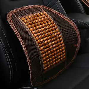 Miếng Tựa Lưng Ghế Hạt Gỗ - Miếng Tựa Lưng Ghế Ô Tô, Xe Hơi - Hàng Chính Hãng miDoctor - Màu Gỗ Ngẫu Nhiên