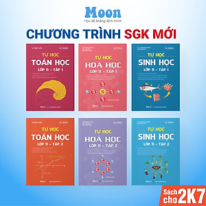 Combo Sách ID Tự Học Sinh Học Lớp 11 Thầy Phan Khắc Nghệ - Chương Trình SGK Mới Dành Cho 2K7 Moonbook