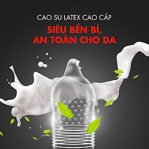 Bao cao su Shell Performax 6 in 1 kéo dài thời gian - Hộp 10 cái | SHELL CHÍNH HÃNG
