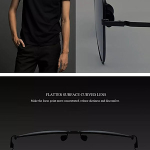 Xiaomi Kính mát phân cực  UV400 6 lớp thời trang