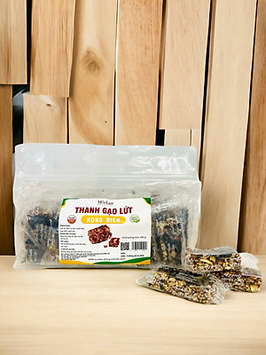 Thanh gạo lứt rong biển mix các hạt dinh dưỡng Mộc Lan Healthy 250g, 500g