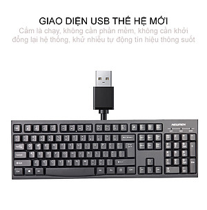 Bàn phím văn phòng có dây Newmen E007-Hàng chính hãng