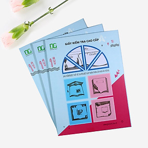 Giấy kiểm tra kẻ ngang rõ tiện lợi cho học sinh ,giấy trắng dày đẹp viết không lem, bộ gồm 2 hộp 30 tờ đôi GKT07-08 Green Art - Hàng chính hãng