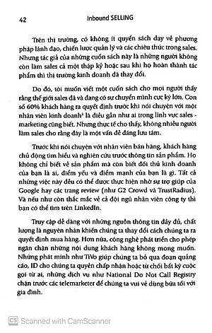 Sách Inbound Selling - Thay Đổi Phương Thức Bán Hàng Theo Mô Hình Inbound