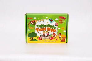 Bộ thẻ trò chơi kỹ năng - Thiên nhiên tươi đẹp (100 trò chơi phát triển trí não đa dạng chủ đề cho bé)