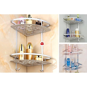 Kệ Góc 2 Tầng Nhà Tắm Hợp Kim Nhôm Cao Cấp - Hàng Loại 1 - Chính Hãng