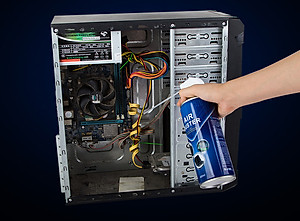 Bình xịt khí nén BLUE vệ sinh làm sạch khử bụi chống tĩnh điện cho Macbook / Bàn Phím / Máy Tính / Máy Ảnh / Máy in / Bản Mạch / iPhone - Hàng Chính Hãng