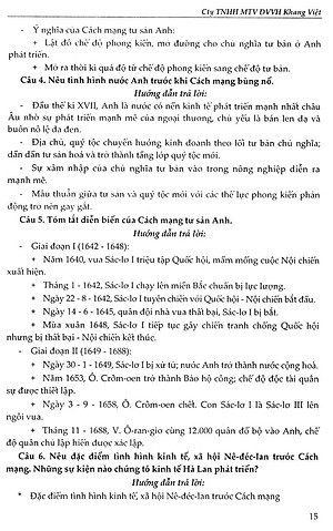 Sách Bồi Dưỡng Học Sinh Giỏi Lịch Sử Lớp 8 (Tái Bản)