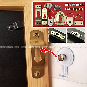 Đinh Móc Treo Khung Tranh Ảnh Không Khoan Dán Tường Đa Năng Vít Treo Cục Wifi Gương Nhà Tắm Đồng Hồ
