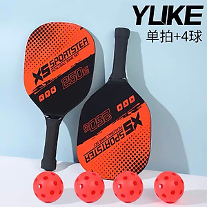 Bộ 2 Vợt Pickleball Siêu Nhẹ, Chuyên Nghiệp, Tặng Kèm Túi Đựng 4 Quả Bóng, Bền Đẹp - HÀNG CHÍNH HÃNG MINIIN