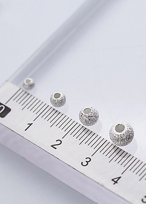 Combo charm bi bạc họa tiết xỏ ngang - Ngọc Quý Gemstones