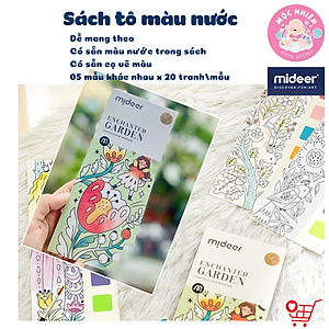 Đồ chơi Tranh tô màu nước Mideer Watercolor Painting