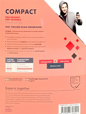 Compact Preliminary For Schools 2nd Edition Student's Book Without Answers With Online Practice