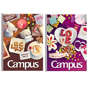 Combo 5 cuốn vở kẻ ngang  Campus Gift 120tr