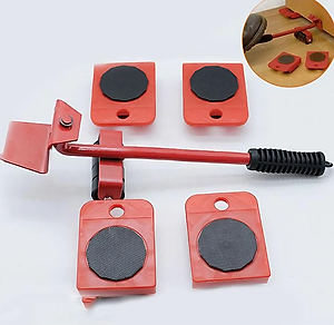 Bộ dụng cụ nâng KG09 di chuyển bàn ghế, tủ lạnh, đồ đạc thông minh, đa năng hỗ trợ vật nặng lên 150kg - Hàng chính hãng