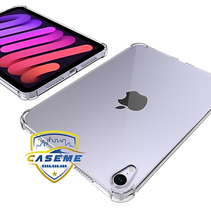 Ốp lưng dẻo trong suốt dành cho iPad Mini 6, Mini 7 chống sốc 4 góc – TPU mềm bảo vệ máy toàn diện