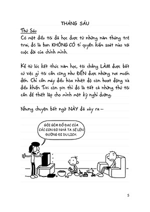 Nhật Ký Chú Bé Nhút Nhát - Tập 9: Kỳ Nghỉ Thảm Khốc - phiên bản Tiếng Việt