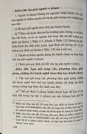 Luật Xử Lý Vi Phạm Hành Chính ( Sửa Đổi, Bổ Sung Năm 2025 )