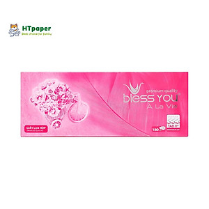 Khăn Giấy Hộp, Khăn Giấy Rút Bless You À La Vie 180 tờ x 2 lớp cao cấp mềm mịn