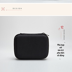Hộp Đựng Tai Nghe, Cáp Sạc, Pin Sạc Dự Phòng, Ổ Cứng giúp bảo vệ phụ kiện di động / laptop Mai Lee - Hàng chính hãng