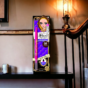 Bút Chì Sáp Kẻ Mí Mắt Không Trôi Nét Vẽ Tự NhiênDạng Xoay Màu Nâu Kissme Heroine Make