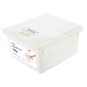 Thùng Đựng Gạo Cao Cấp Thông Minh Chuẩn Nhật Bản Sendai 12kg ( Tặng kèm khăn lau pakasa và ca đong) - Hàng Chính Hãng