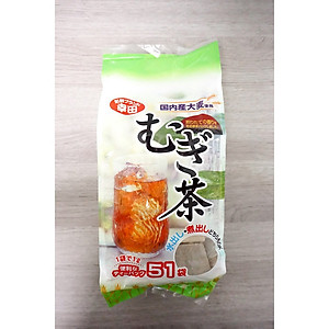 Trà lúa mạch Koda Shoten thanh lọc cơ thể duy trì vóc dáng 510g (10gx51 gói) - Tặng túi zip kẹo mật ong nguyên chất