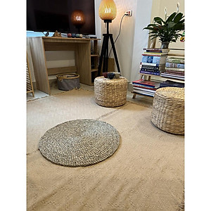 Thảm cói, lục bình ONGTRE trải sàn, decor, chụp ảnh 60-120cm