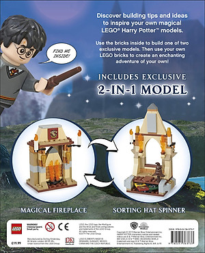 Sách LEGO Harry Potter Build Your Own Adventure: With LEGO Harry Potter Minifigure and Exclusive Model - LEGO Build Your Own Adventure (Hardback) (English Book)