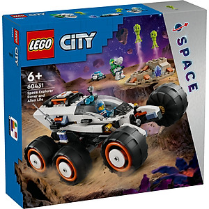 LEGO CITY 60431 Xe thám hiểm không gian & người ngoài hành tinh (311 chi tiết)
