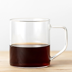 Ly thủy tinh uống trà cà phê 360ml CAFE DE KONA