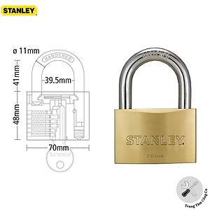 Ổ Khoá Stanley S742 – 034 Khóa càng tiêu chuẩn, rộng 70mm