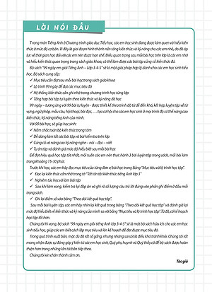 Sách 99 Ngày Em Giỏi Tiếng Anh Lớp 3