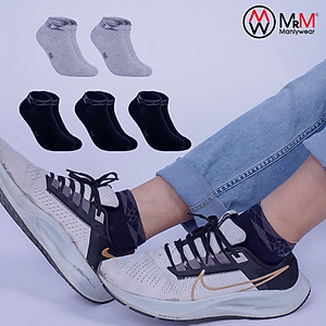 Hộp 5 đôi tất vớ nam cổ ngắn MRM Manlywear - mix màu, chất liệu sợi cotton êm chân, mềm mại thoáng mát, chống hôi chân