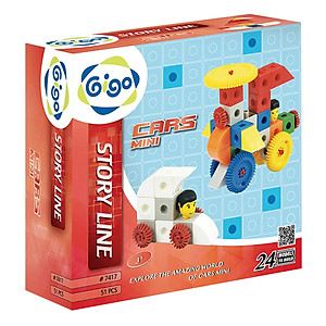 Mô Hình Xe Hơi Tí Hon - Cars Mini Gigo Toy (Giao Mẫu Ngẫu Nhiên) 7417