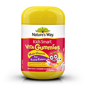 Nature's Way Kids Vita Gummies Multi Vitamin For Fussy Eaters - Kẹo mềm bổ sung vitamin tổng hợp cho trẻ