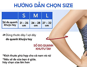 Đai quấn khuỷu tay loại vừa Phiten metax elbow band middle AP246003/AP246004/AP246005