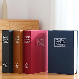 Két sắt mini nguỵ trang hình quyển sách