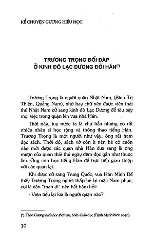 Sách Kể Chuyện Gương Hiếu Học