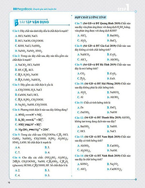 Sách 3 STEP - Tiết Lộ Bí Quyết 3 Bước Đạt Điểm 8+ Hóa Học