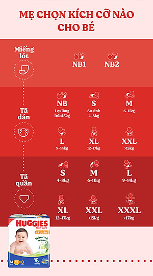 [TẶNG THÊM MIẾNG CHO SIZE L/XL/XXL] Combo 3 gói Tã quần Huggies Skincare Mega Jumbo M106/L96/XL84/XXL76