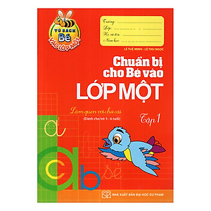 Bộ Tủ Sách Dành Cho Bé Vào Lớp Một - Chuẩn Bị Cho Bé Vào Lớp Một (10 Cuốn)