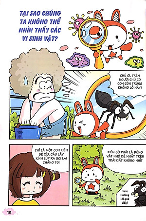Sách 10 Vạn Câu Hỏi Vì Sao - Khám Phá Thế Giới Vi Sinh Vật (Tái Bản)