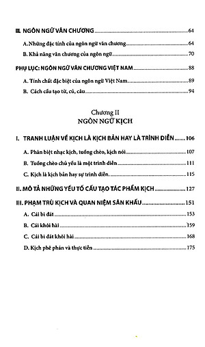 Sách Lược Khảo Văn Học II – Ngôn Ngữ Văn Chương Và Kịch