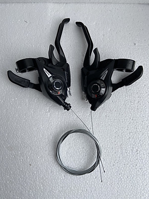 Bộ Tay đề, tay phanh Shimanô điều chỉnh tốc độ cho xe đạp thể thao 3 tốc và 7 tốc