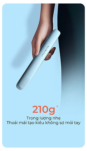 Máy Dập Phồng Chân Tóc BUMAS H8 - Máy Dập Lưỡi Vuông Bấm Phồng Chân Tóc - Phủ Protein Thực Vật - Hạn Chế Hư Tổn Nhiệt - Hàng Chính Hãng