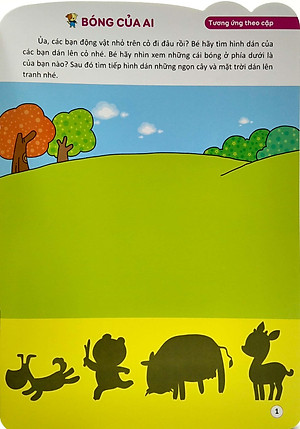 Sách Bóc Dán Hình Thông Minh Phát Triển Khả Năng Tư Duy Toán Học - 168 Sticker (Quyển 6)