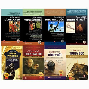 Bộ Sách Cẩm Nang Tư Duy (Phản Biện - Ngụy Biện - Đọc - Viết - Phân Tích - Đạo Đức - Kỹ Thuật - Lịch Sử)